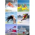 thumbnail image 2 of Survival Floating Life Vest for Children Adult,Life Jacket Buoyancy Vest,Night Reflective Portable Floating Life Vest for Fishing Surfing Diving Rafting Kayaking, 2 of 7