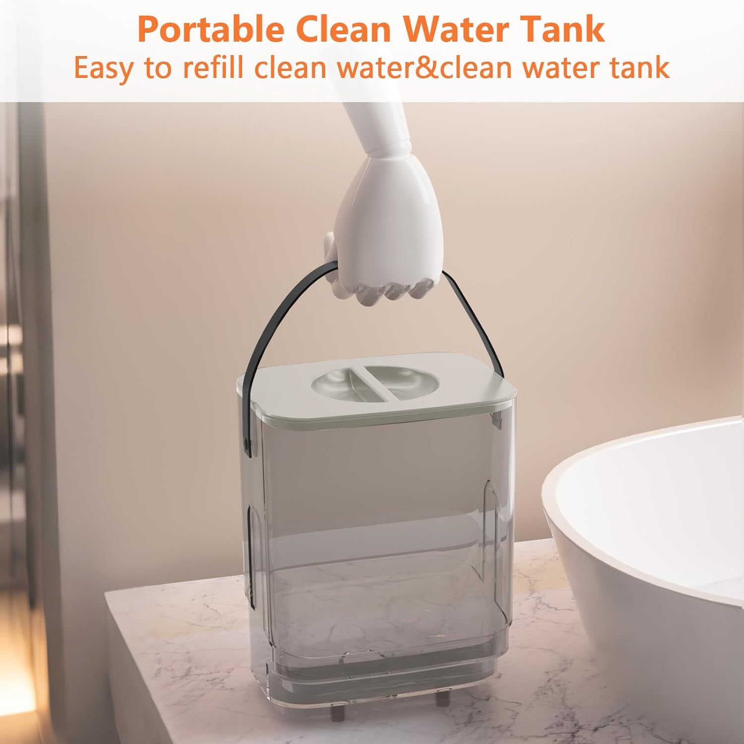 Filterless Cat Water Fountain, 3L/102oz Ultra-Quiet Pet Fountain with Separation Design