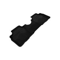 3D MAXpider 2010-2010 Kia Soul Kagu 2nd Row Floormats - Black (L1KA00821509)