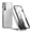 Black Edge, variant on SURITCH for Samsung Galaxy S22 Ultra Clear Case 6.8" (Only), [Built-in Screen Protector] Full Body Protective Hard Shell+Soft TPU Phone Case for Samsung S22 Ultra -(Dark Magenta Edge)