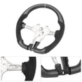 thumbnail image 3 of Remplacement de Volant, Protection contre l'Oxydation Volant à Fond Plat Excellente Adhérence Fibre de Carbone Uniformément Conçu pour F20 F22 F30 F32, 3 of 7