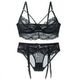 thumbnail image 2 of uublik Valentines Lingerie Set for Women Sexy Naughty Babydoll Lace Bodysuit Plus Size, 2 of 4