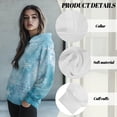 thumbnail image 6 of COEQINE Tops Sweatshirts Women's Hoodies Casual Printing Oversized Pullover Soft Long Sleeves Y2K Cozy Fashion Women Loose Lightweight Snowflake Blue Fall Winter Outfits Clothes, 2XL, 6 of 7