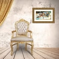 thumbnail image 3 of Murray Henderson Fine Art 18x12 Gold Ornate Wood Framed with Double Matting Museum Art Print Titled - Bobby Scores 1, 3 of 4
