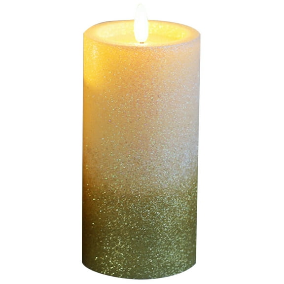 LED Candle Lamp, Decorative Light, 7.5 x 7.5 x 15 CM, Lighting