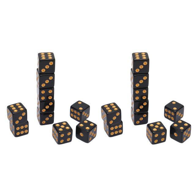 Dados Para Juegos De Mesa, Dados 20 Piezas, Ligeros, De 6 Caras Para Juegos Educativos