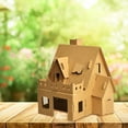thumbnail image 6 of BJBSJSZ Dollhouse DIY Miniature Paper Kit,Mini Handmade Doll House, Creative Woodcrafts Toys for Adult Friend Lover Birthday Gift, 6 of 7