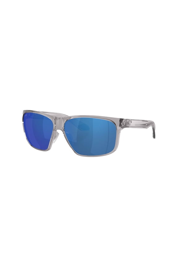 Sunglasses For Men - Trades Mens Polarized Sunglasses - Fishing, Boating & Beach UV Protection - Size 60 - Gray Crystal Blur Mirror 580P