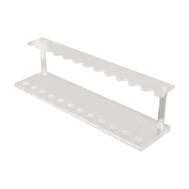 Estante de exhibición de bolígrafos acrílicos, soporte para marcadores, organizador de cosméticos, soporte para brochas de maquillaje para tiendas 275x8x7cm