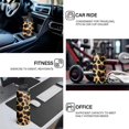 thumbnail image 3 of Leopard Print Insulated Stainless Steel Water Bottle with Straw & Cleaning Brush – 18 Oz | Leakproof, BPA-Free, 304 Stainless Steel, Wide Mouth, Travel Mug for Car, Gym, Office, 3 of 5