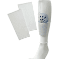 thumbnail image 3 of J4K Inc Adult Soccer Shin Guards with Sleeve, Dual Strap Closure, Large, Blue, 3 of 7