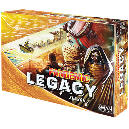 Pandemic: Legacy Season 2 (Yellow Edition) Strategy Board