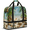 Multicolour 2, variant on Ocean Beach Tropical Palm Tree Foldable Travel Duffel Bag for Women Men, Gym Tote Bags with Shoe Compartment, Waterproof Carry On Weekend Overnight Bag