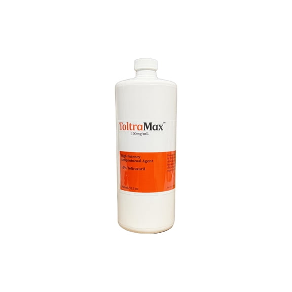 ToltraMax 10.0% for Horses, Dogs, Cats, 960mL/32.4 Ounce, for Non-Food Chain Animals