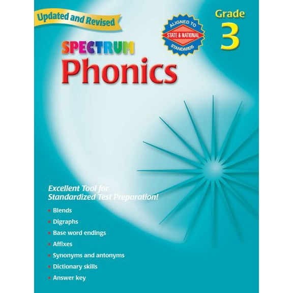 Pre-Owned Phonics, Grade 3 (Spectrum) Paperback