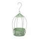 thumbnail image 3 of Macetero colgante con forma de jaula para pájaros, decoración metálica, soporte versátil para plantas. Verde desgastado, 3 of 8