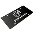 thumbnail image 3 of 2019 RAM 2500 3D Dual Logo on 12"X6" Black Stainless Steel License Plate, 3 of 5