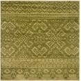 thumbnail image 2 of SAFAVIEH Adirondack Zachary Southwestern Area Rug, Green/Dark Green, 6' x 6' Square, 2 of 9