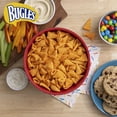 Bugles Crispy Corn Snacks, Nacho Cheese, Family Size Snack Bag, 14.5 oz