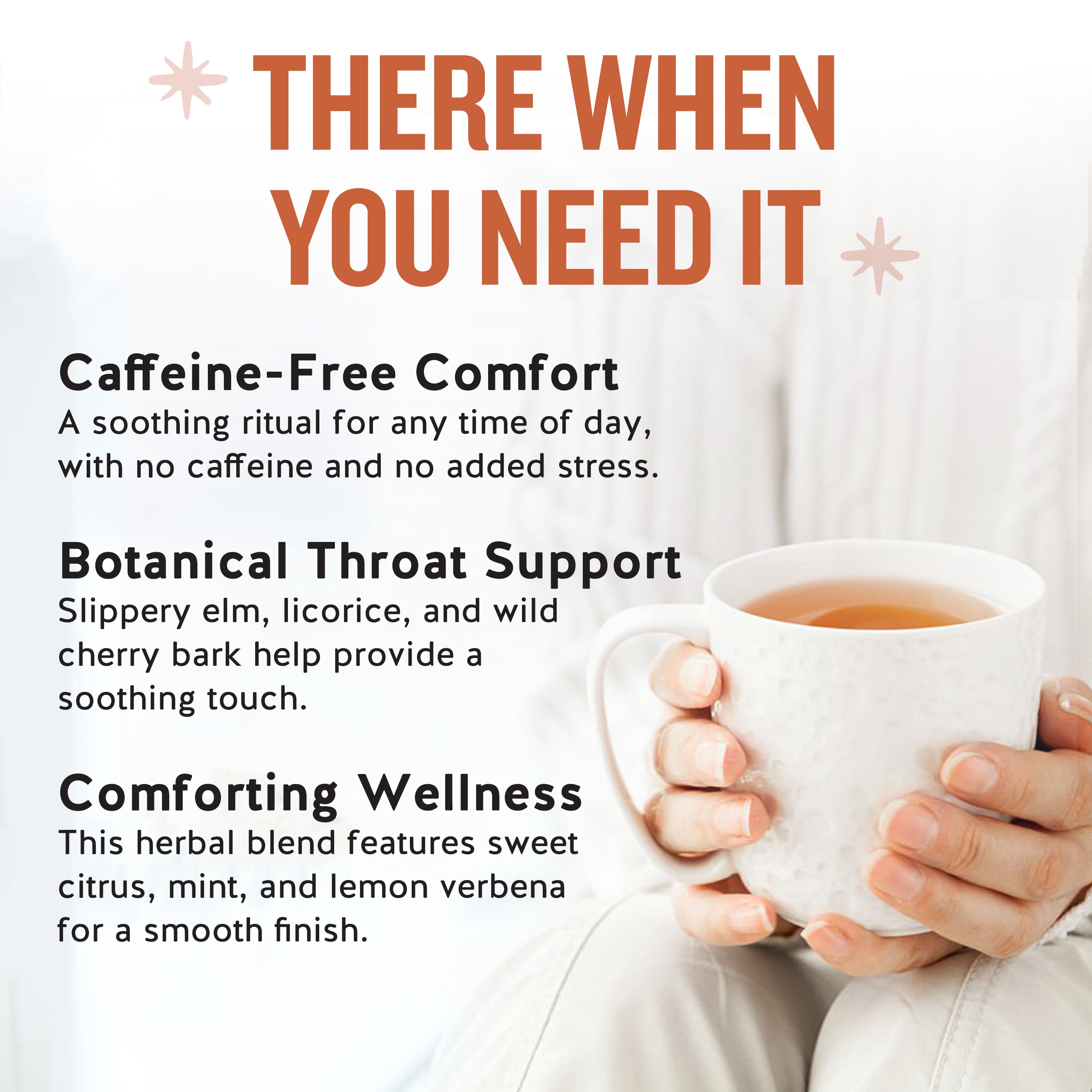 Celestial Seasonings Throat Soother Wellness Herbal Tea Bags, 16 Count