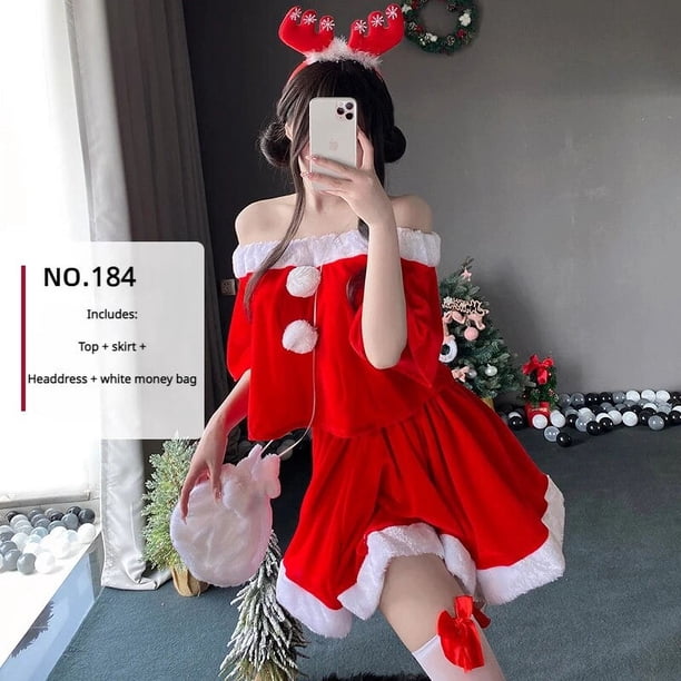 Disfraz de Cosplay de conejito para niña, uniforme de Navidad Sexy, uniforme de ancla, nuevo vestido para Navidad, Otoño e Invierno