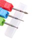 thumbnail image 3 of Mzcmsl - Juego de 3 brocas de diamante para cutículas (aguja, bola y bala), kit profesional de brocas para manicura, lima E de vástago 3/32, 3 of 6