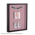 thumbnail image 2 of ArtToFrames 24x36 Inch Shadow Box Picture Frame, with a Satin Black Tall 1 Wide Shadowbox frame and Seashell Mat Backing (4654), 2 of 7
