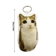thumbnail image 3 of Meowl Plush Voice Playing Charm Rabbit Shaped Owl Sound Toy Gift Pendant 20mah, 3 of 9