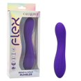thumbnail image 1 of CalExotics Flex Bend & Hold Rumbler Rechargeable Silicone G-Spot Vibrator, Purple, 1 of 8