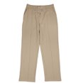 thumbnail image 6 of LWavelet Mens Linen Straight Leg Pants Elastic Waist Drawstring Summer Pants Khaki M, 6 of 6