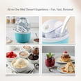 thumbnail image 3 of Mini Ice Cream Maker for Home 15-Minute One-Touch Dessert Adjustable Texture & Sweetness Compact Electric Makers for Kitchen, Family Treats, 3 of 7