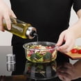 thumbnail image 4 of Uxcell Glass Stainless Steel Olive Oil Dispenser Bottle Pour Drip-Free with Marks 500ML, 4 of 7