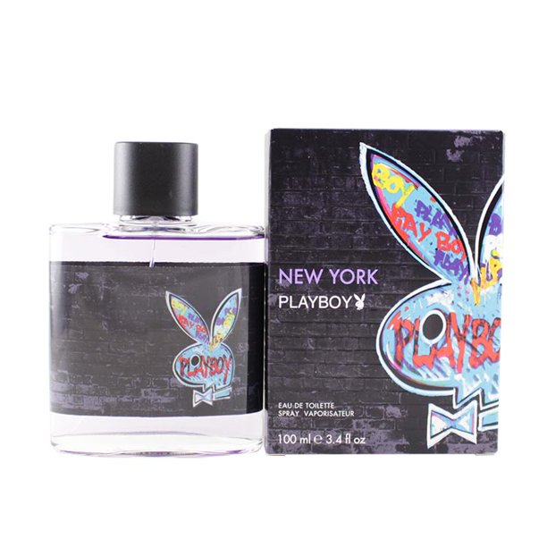 Playboy New York Eau De Toilette Spray 3.4 Oz / 100 Ml for ...