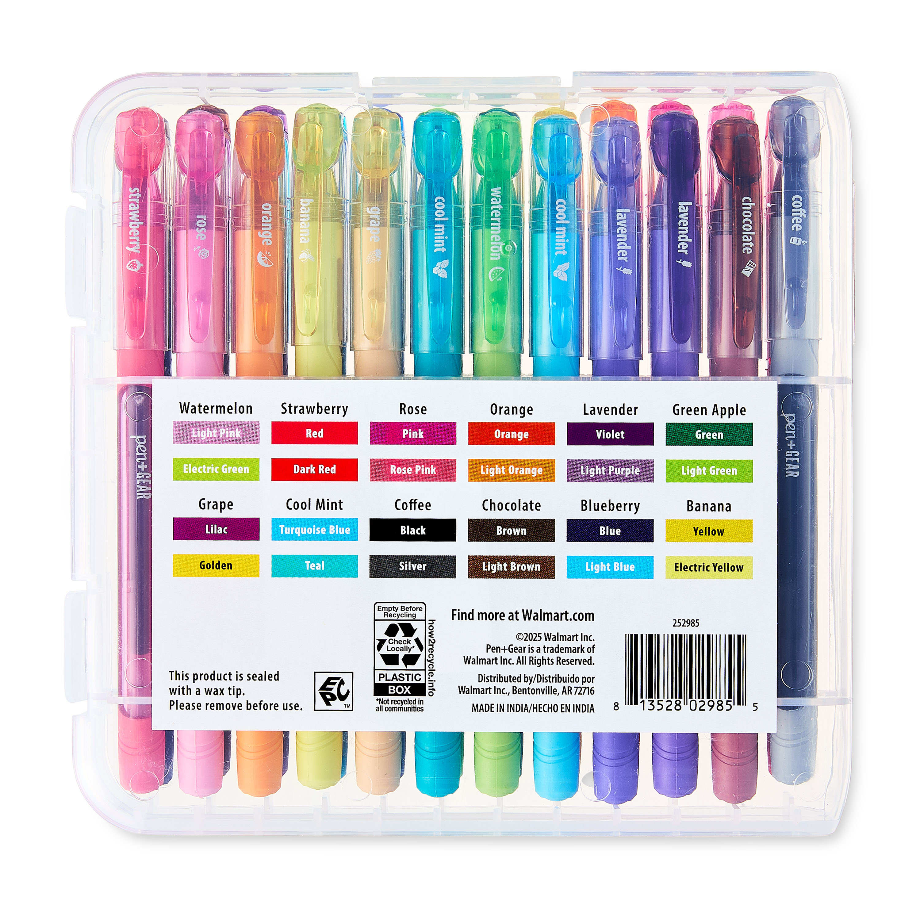 Pen+Gear Scented Ballpoint Pens, 24-Count Assorted photo 2