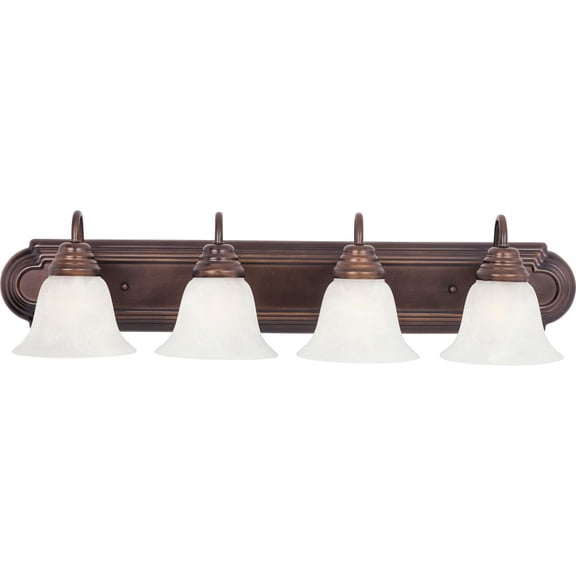 Maxim Lighting - Four Light Bath Vanity - Bath Vanity - Essentials-4 Light Early