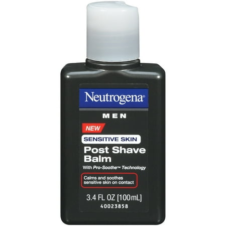 Neutrogena Men Sensitive Skin Oil-Free Post Shave Balm, 3.4 Fl. Oz