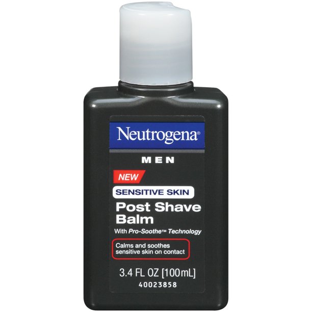 Neutrogena Men Sensitive Skin OilFree Post Shave Balm, 3.4 Fl. Oz