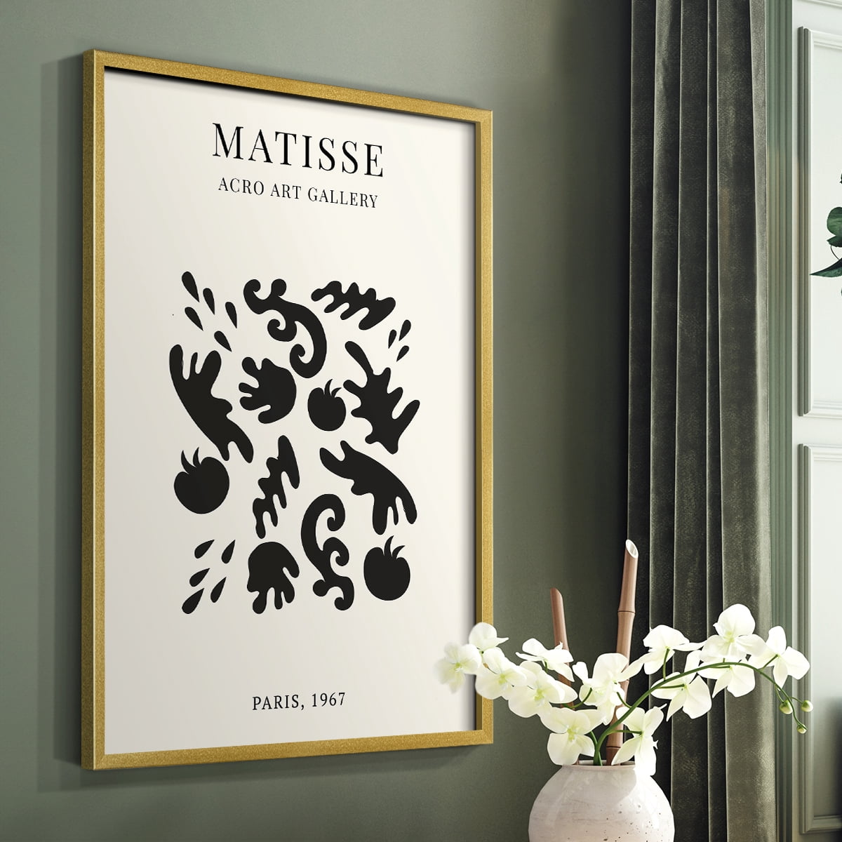 Matisse LXIII Framed Print - Solid Wood