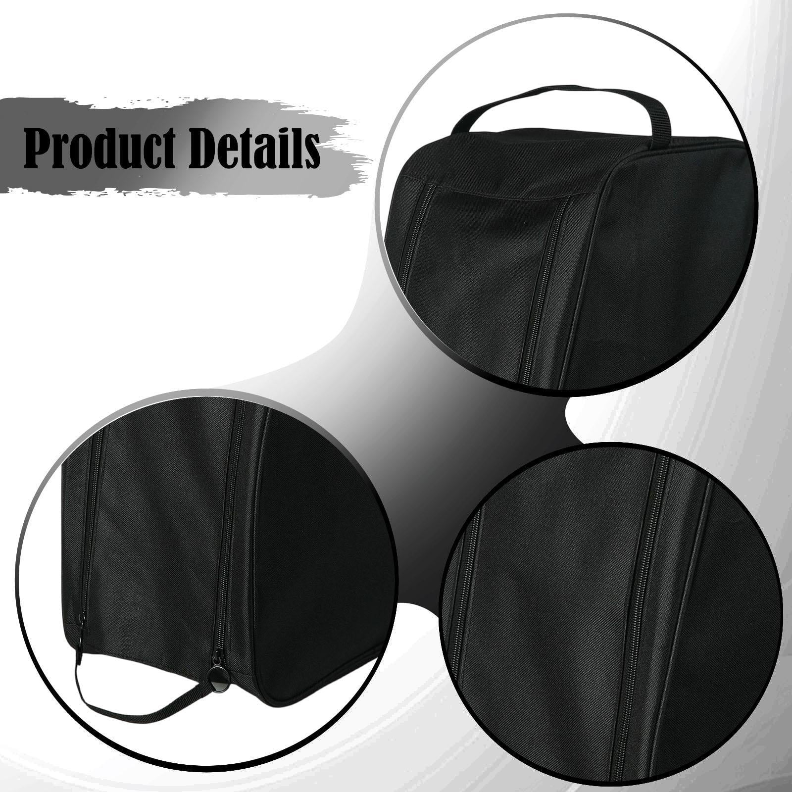 harayaa Boot Bag Multipurpose Cycling Hiking Travel Oxford Cloth Travel Boot Carrier black