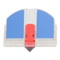 thumbnail image 2 of Cortador De Papel Ajustable, Cuchilla De Doble Punta Modo De Cortador Biselado De 45 Cortador De Papel Portátil Plástico Para Tablero KT, 2 of 7