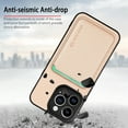 thumbnail image 4 of Decase Magnetic Wallet Case For Apple iPhone 15 Plus 6.7",Compatible 2 in 1 with Back Card Holder Detachable flip Classic PU Leather Rugged Slim Cover for Women Men - Khaki, 4 of 5