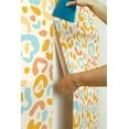 thumbnail image 6 of Aelfie Multi Warm Leopard Spots Peel & Stick Wallpaper, 6 of 9