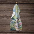 thumbnail image 4 of Clumber Spaniel Spring Path Kitchen Towel, 4 of 5