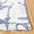 thumbnail image 4 of SAFAVIEH Martha Stewart Distressed Runner Rug, Blue/Ivory, 2'3" x 8', 4 of 6