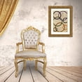 thumbnail image 3 of Avondet, Natalie 11x14 Gold Ornate Wood Framed with Double Matting Museum Art Print Titled - Round-n-Round II, 3 of 4