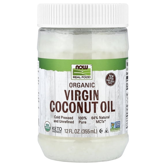 Virgin Coconut Oil by Now Foods 12 oz.