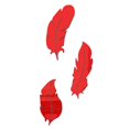thumbnail image 5 of 3D Feather Family Wall Decor, Acrylic Wall Stickers for Living Room, Mirror Wall Decor, Modern Style, 5 of 7