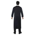 thumbnail image 3 of Priest Costume Adult Black White Saints Sinners Large Male Fancy Dress Party Book Week Halloween, 3 of 4