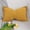 Yellow, variant on IPEWLEX Cotton Linen Bow Pillow,Dual-Use Sofa & Lumbar Support,Washable,Mother's Day Gift Cushion 19.6x11.8in