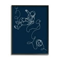 thumbnail image 2 of Stupell Industries Astronaut in Outer Space Over Earth Line Drawing, 16 x 20, Design by Kamdon Kreations, 2 of 5